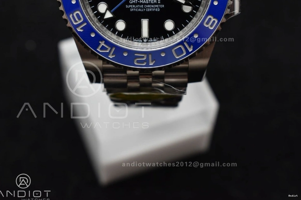Blue Ceramic Clean DD3285 GMT-Master CHS Edition Black Bracelet II BLNR Jubilee on Best 126710 Factory 1112